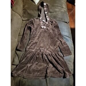 Gymboree alpine sweetie hooded dress‎ 8